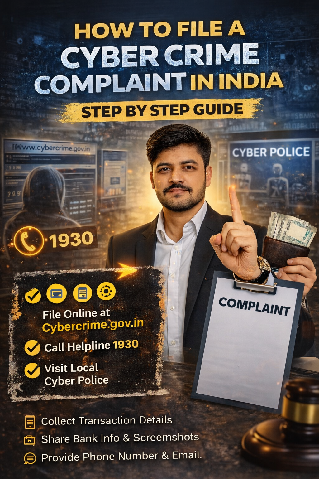 How to File a Cyber Crime Complaint in India